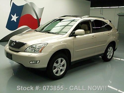 2005 lexus rx330 awd sunroof htd leather roof rack 77k! texas direct auto