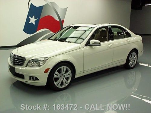 2011 mercedes-benz c300 4matic lux awd/4x4 sunroof 37k texas direct auto