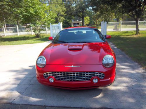 2002 ford thunderbird convertible 2-door 3.9l - excellent condition!