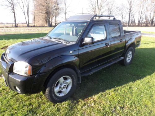 2001 nissan frontier se crew cab 4wd pickup