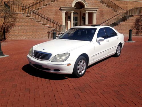 2002 mercedes s500 cold weather premium adult owned no reserve