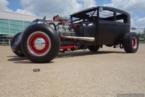 1929 ford model a hot rod classic - chopped, channel &amp; stroked! 383 power- video
