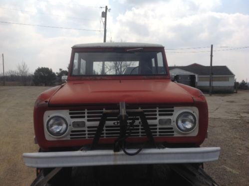 1968 ford bronco 4x4  barn find!  289 v-8 automatic