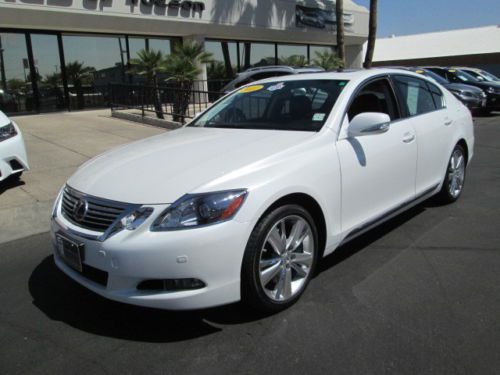 11 hybrid white navigation leather sunroof miles:37k one owner certified