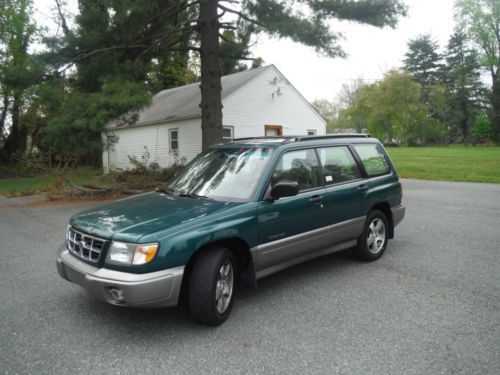 1998 subaru forester s wagon awd well maintained runs good no reserve economical