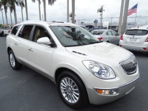 2011 buick enclave 1 owner cxl-1 7 pass nav lthr heated sts more! automatic 4-do