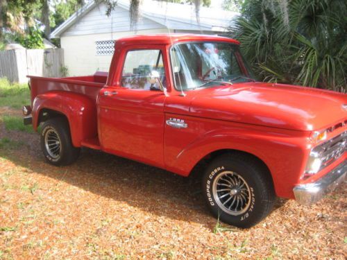 1966 ford f100 short bed 289 auto ac