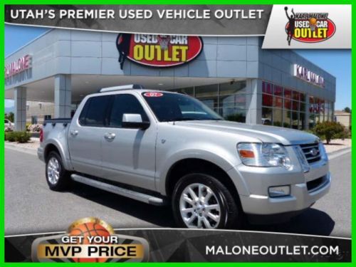 07 limited sport trac 4x4 clean title cruise gas auto alloys 4wd sunroof stereo