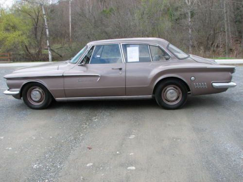 1962 dodge lancer 2 door from california slant 6 4 barrel dual exhaust mopar !