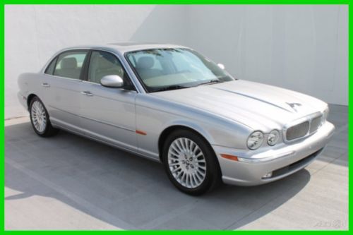 2005 jaguar xj8 l only 49k miles*leather*sunroof*clean carfax*we finance!!