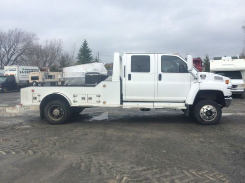 2009 chevrolet 4500 pickup crewcab, hauler bed, 4x4, 4wd, topkick, kodiak