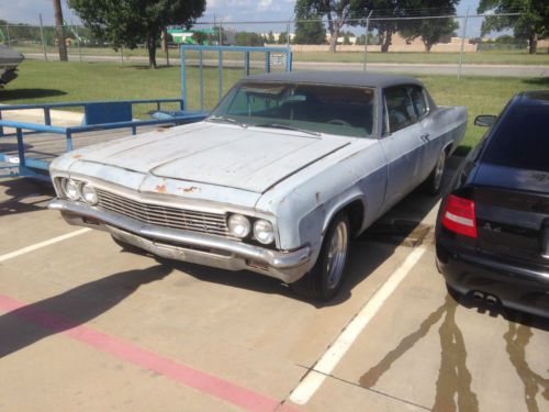 1966 chevrolet caprice 327 california car, buckets, console