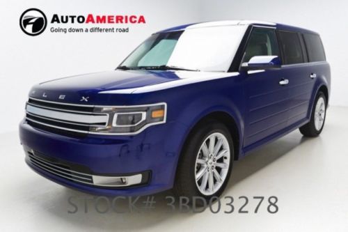 2014 ford flex limited 14k low miles htd leather rearcam one 1 owner