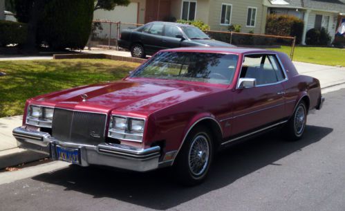 First owner 1984 buick riviera only 65 t, original miles