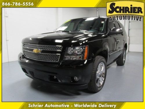 11 chevy tahoe ltz black 4x4 back up cam power liftgate bose audio 20 in wheels