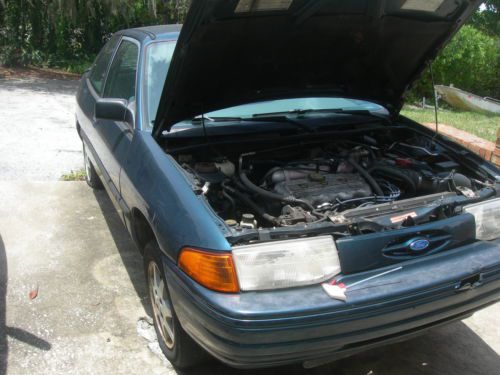 Purchase used 1996 Ford Escort 1.9 engine, Car Needs Brake Lines Engine