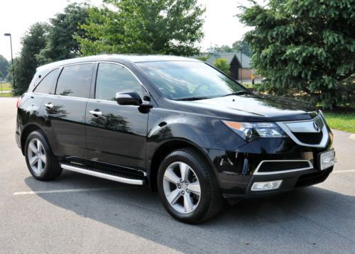 Acura mdx 2012 36987 miles tech &amp; entertainment packages, awd, bal mfr warranty