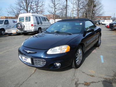 2001 chrysler sebring 2 dr convertible  ***no reserve***