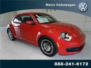 2012 volkswagen beetle 2dr coupe-vw certified- low miles- 1 car owner