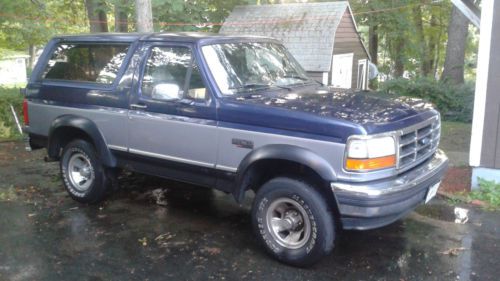 95 ford bronco xlt 5.0 4x4