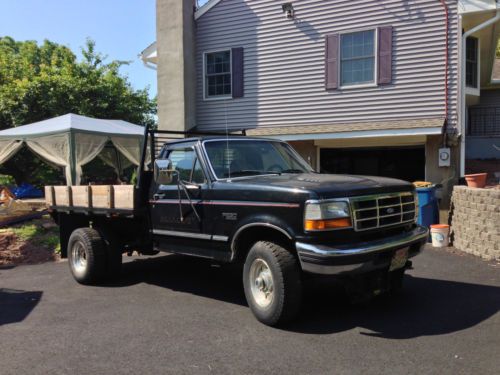 1997 ford f-250 flatbed pickup