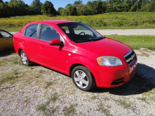 2007 aveo sedan red needs engine nr