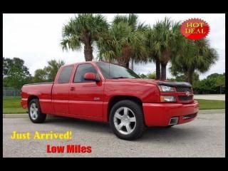 2003 chevrolet silverado ss ext cab 6.0 v8 awd leather/bose &amp; more! low miles!