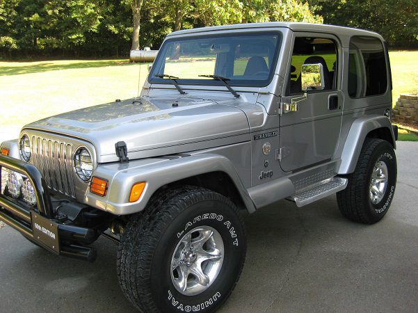 2001 jeep wrangler 60th edition