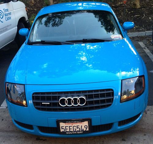 Audi tt quattro 225hp 6speed bright blue 71k