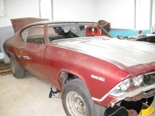 1969 chevelle ss 396 turbo 400  resto started, needs finished.