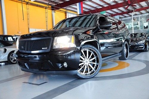 09 chevrolet suburban lt1 2wd limo-conversion 24s rear-camera rear-ent pdc