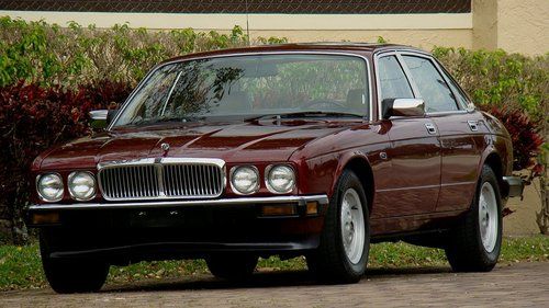 1989 jaguar xj6 luxury sedan 53k fla miles garaged kept gorgeous no reserve