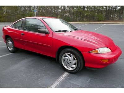 Chevy cavalier gas saver 29 epa est hwy mpg dual airbags cd player no reserve