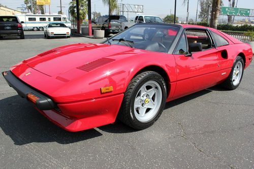 1982 ferrari 308 gtsi - rosso corsa with tan leather - everything done - wow!