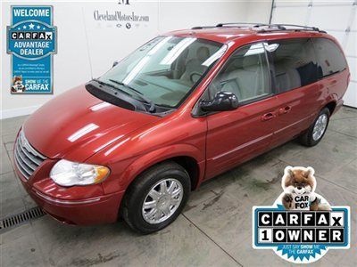 2007 town &amp; country limited navigation dvd chrome loaded carfax finance $12,395