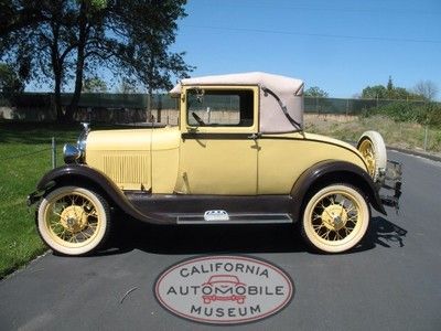 1928 ford model a sport coupe