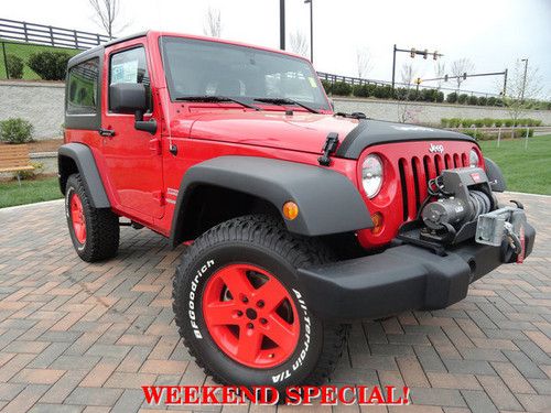 3.6l v6 sport 4x4 auto hard top warn winch powdercoated wheels 2 door