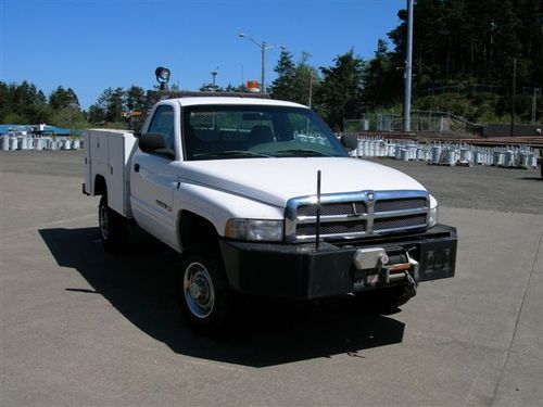 2001 dodge 3/4 ton service/utility truck ~ sold on site in south beach, or