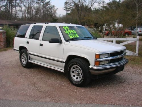 1999 chevrolet tahoe