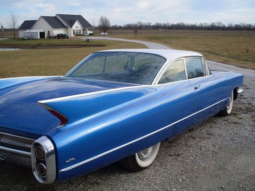 1960 cadillac sixty two series sport coupe, model 6237