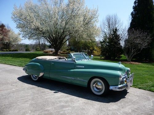 1948 buick roadmaster convertible series 70 excellent condition