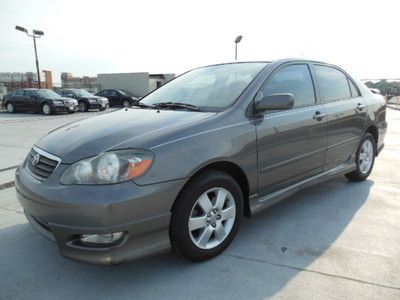 2006 toyota corolla s 2 previous owners 5 speed manual low reserve great deal