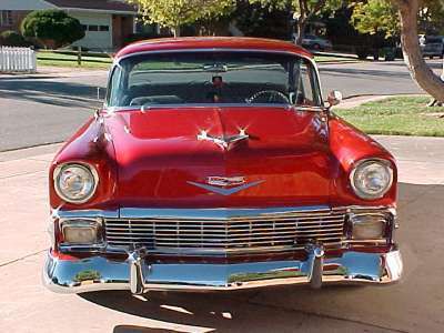 1956 chevy 210 2 door h/t 502 bb super custom frame off restoration  awesome!!!!