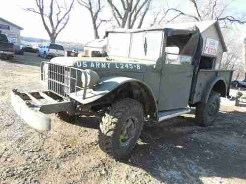 1958 dodge 4x4 straight 6   Military issue, US $5,000.00, image 2