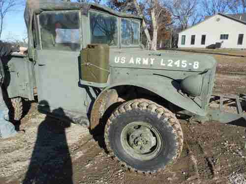 1958 dodge 4x4 straight 6   Military issue, US $5,000.00, image 3