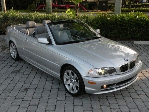 02 325ci convertible automatic sport pkg heated seats 1 owner only 35k miles