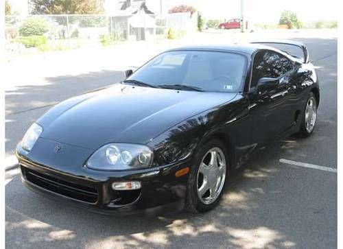 '98 toyota supra twin turbo, stock, 6 speed, 32,000 miles, targa top