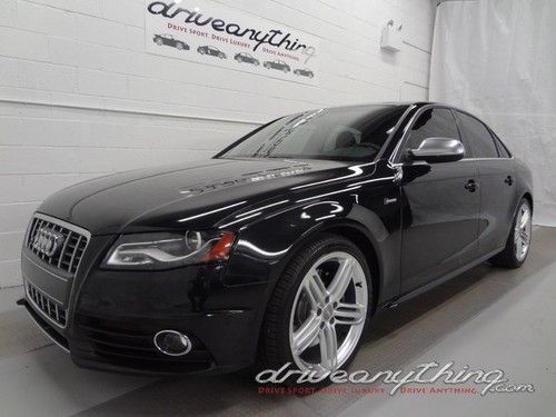 Rare 6spd! audicare w/freemaint! navi backupcam 19whls bang&amp;oluf ipod prempls