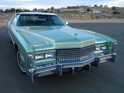1975 cadillac eldorado coupe    12,875 original miles