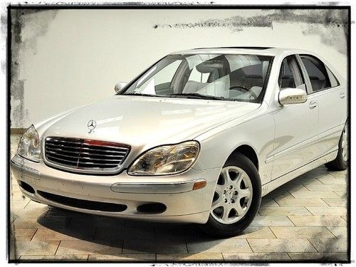 2000 mercedes-benz s430 only 47k wood ext 4yr warranty